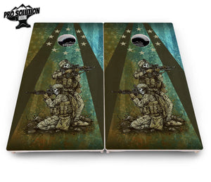 Artist Series Cornhole Boards - Pro Solution Elite Series by Cornhole Solutions, custom cornhole board detail photo 24