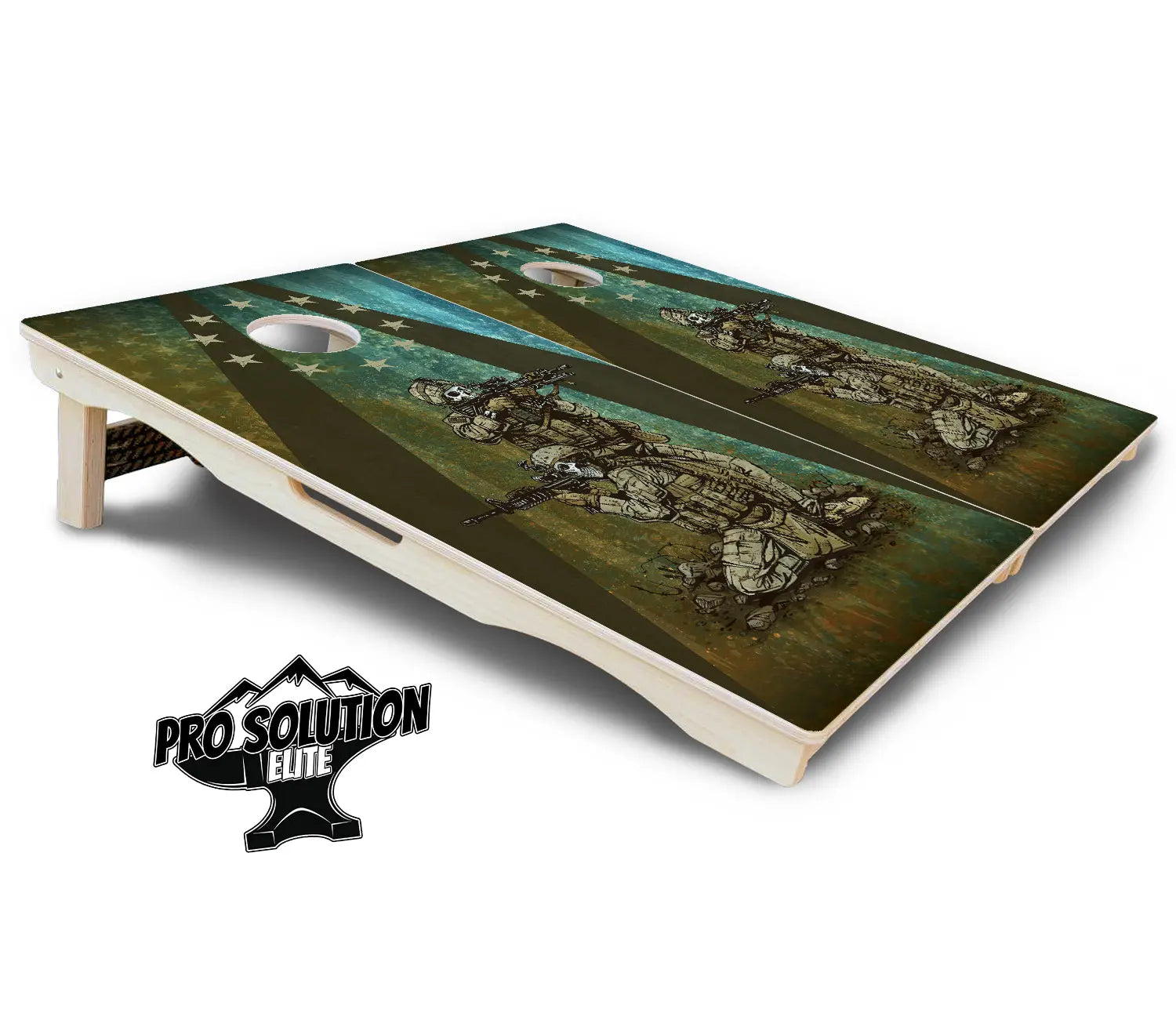 Artist Series Cornhole Boards - Pro Solution Elite Series by Cornhole Solutions, custom cornhole board detail photo 25