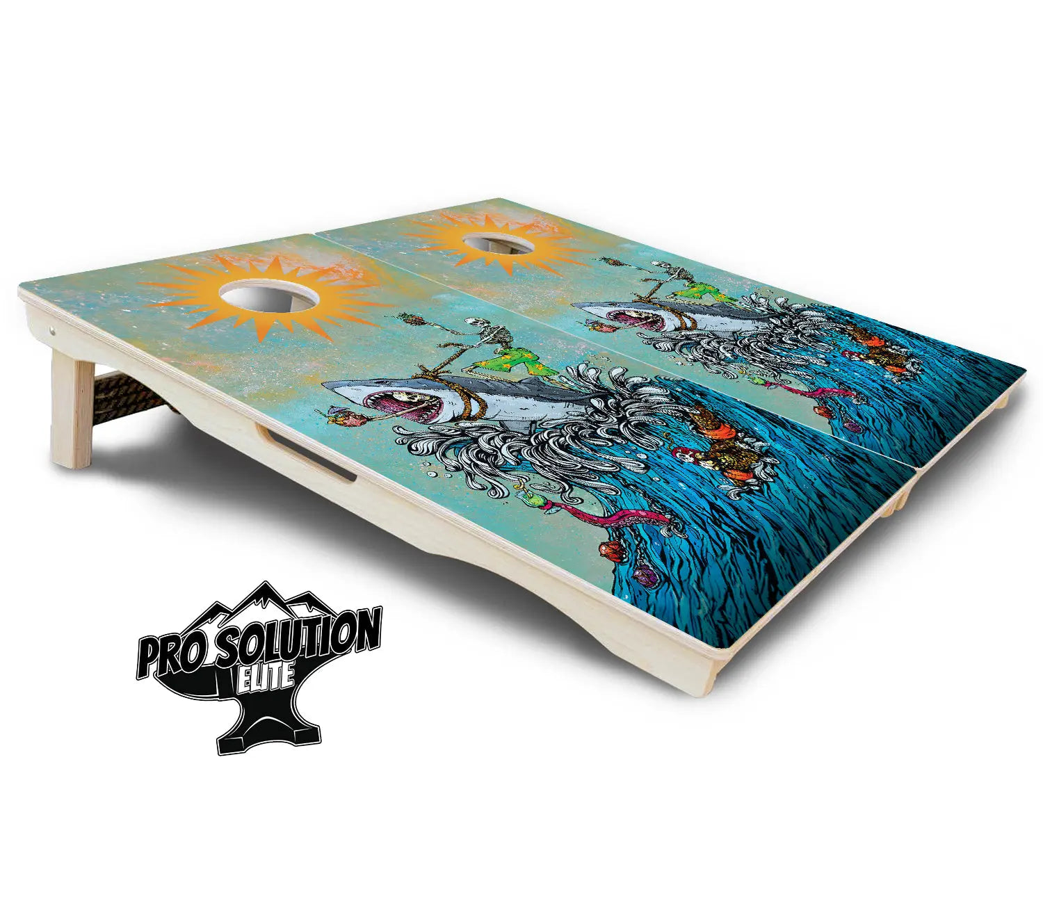 Artist Series Cornhole Boards - Pro Solution Elite Series by Cornhole Solutions, custom cornhole board detail photo 31