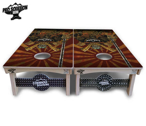Artist Series Cornhole Boards - Pro Solution Elite Series by Cornhole Solutions, custom cornhole board detail photo 32