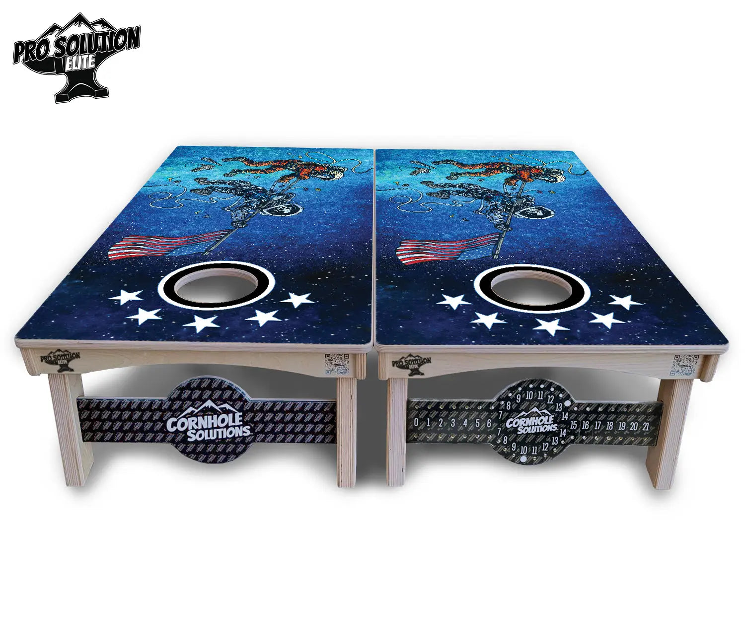 Artist Series Cornhole Boards - Pro Solution Elite Series by Cornhole Solutions, custom cornhole board detail photo 38