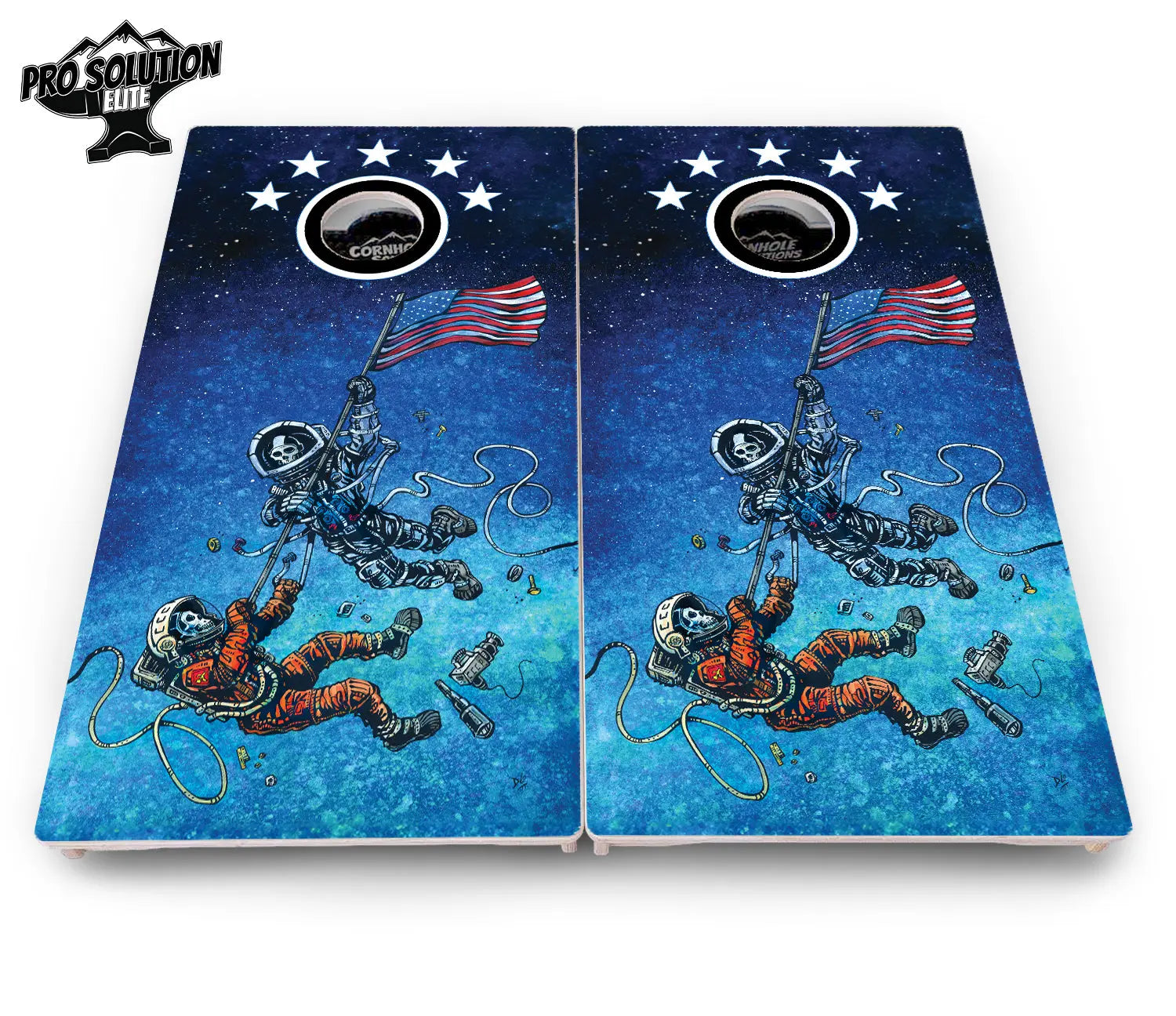 Artist Series Cornhole Boards - Pro Solution Elite Series by Cornhole Solutions, custom cornhole board detail photo 42