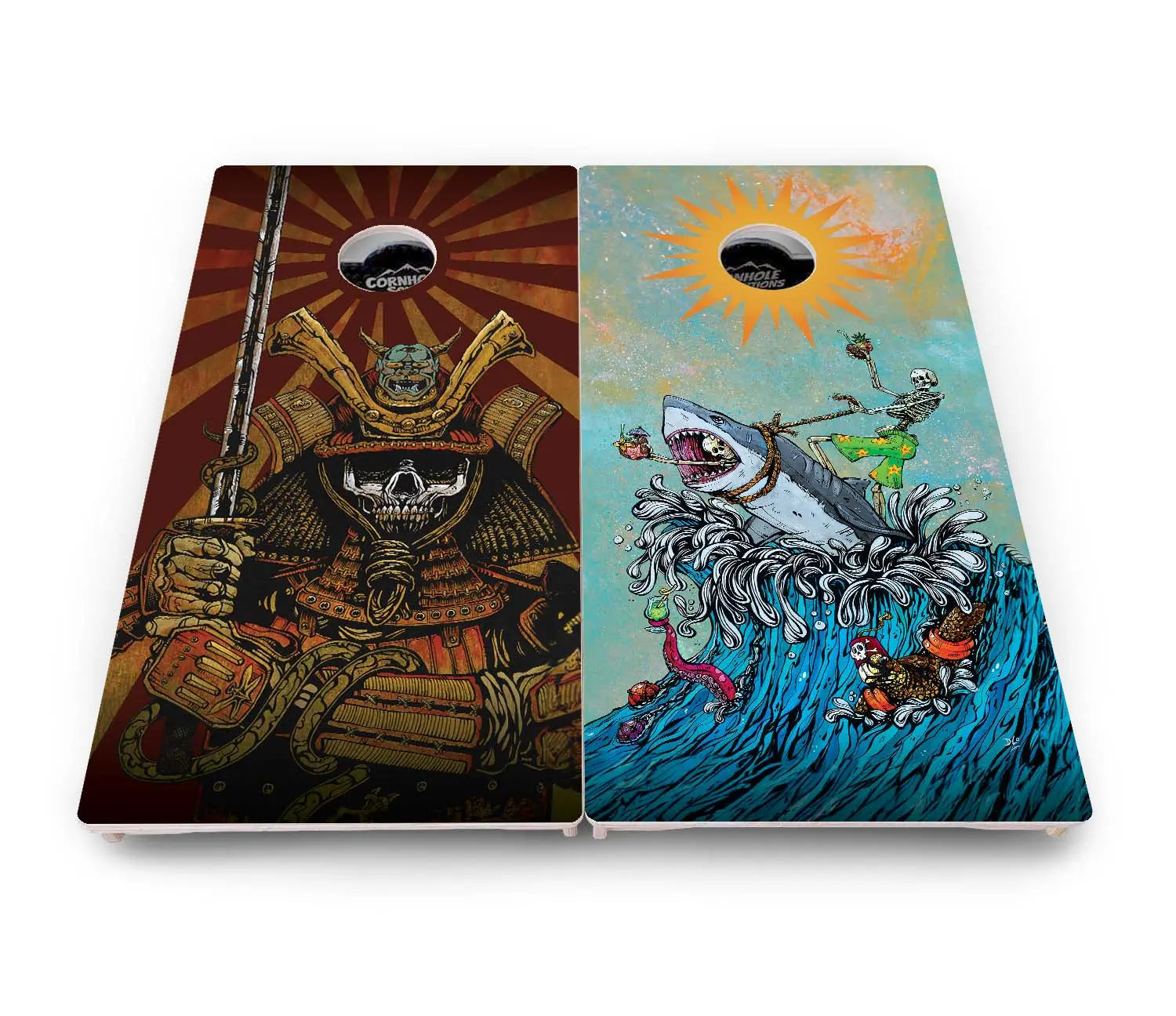 Artist Series Cornhole Boards - Pro Solution Elite Series by Cornhole Solutions, custom cornhole board detail photo 48