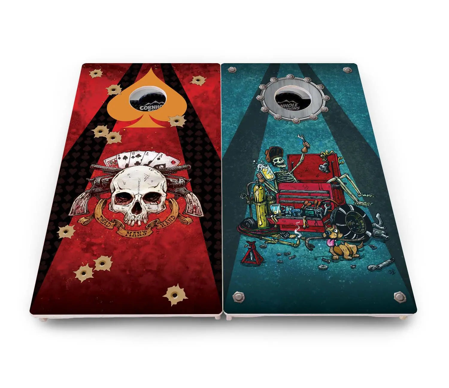 Artist Series Cornhole Boards - Pro Solution Elite Series by Cornhole Solutions, custom cornhole board detail photo 51