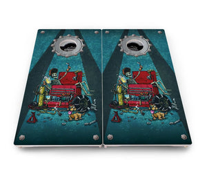 Artist Series Cornhole Boards - Pro Solution Elite Series by Cornhole Solutions, custom cornhole board detail photo 55