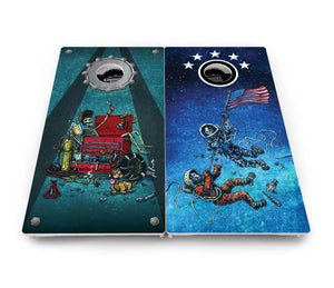 Artist Series Cornhole Boards - Pro Solution Elite Series by Cornhole Solutions, custom cornhole board detail photo 56