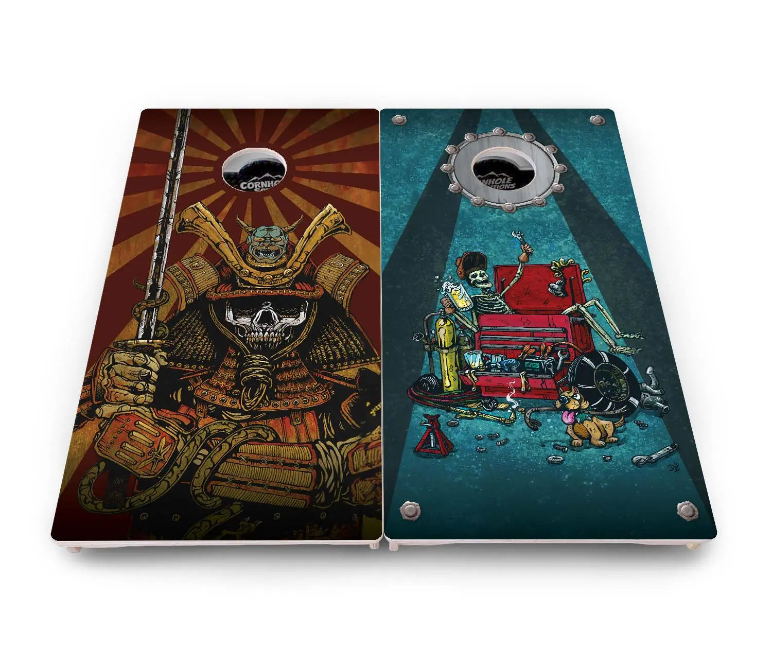 Artist Series Cornhole Boards - Pro Solution Elite Series by Cornhole Solutions, custom cornhole board detail photo 60