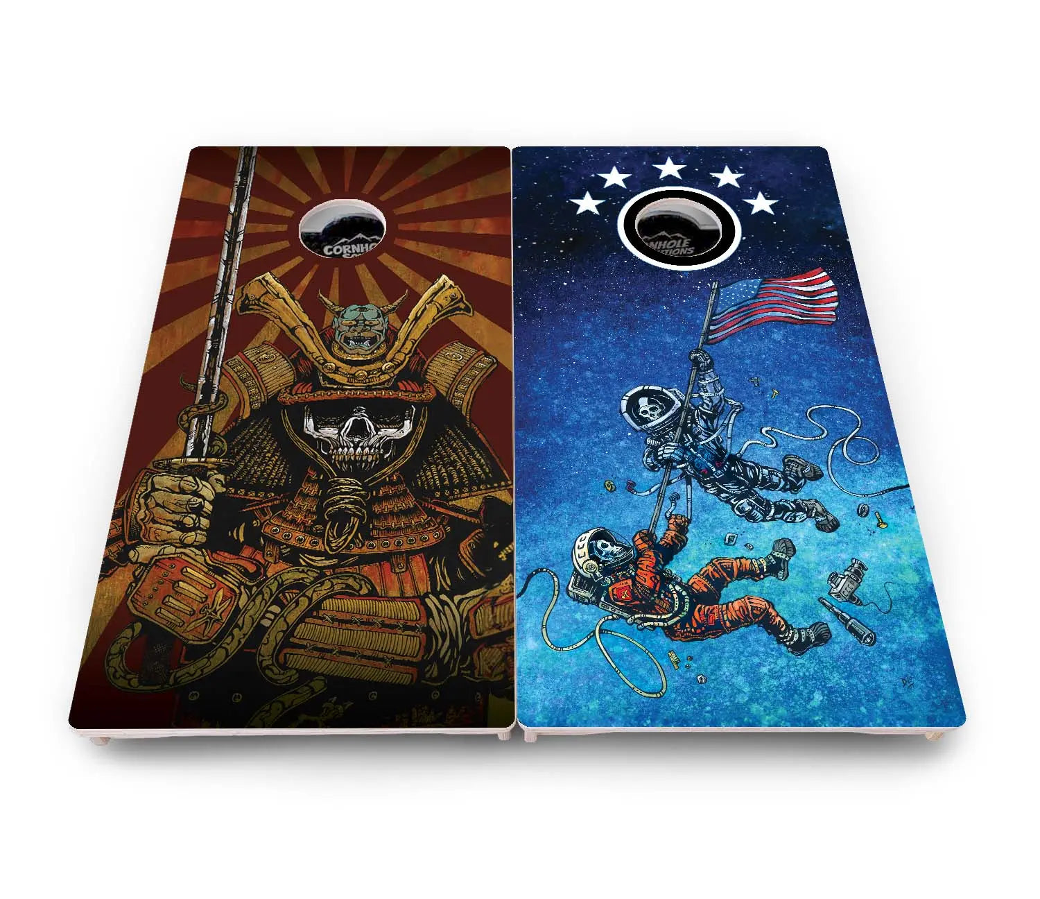 Artist Series Cornhole Boards - Pro Solution Elite Series by Cornhole Solutions, custom cornhole board detail photo 63