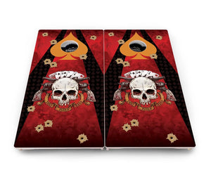 Artist Series Cornhole Boards - Pro Solution Lite Series by Cornhole Solutions, custom cornhole board detail photo 3