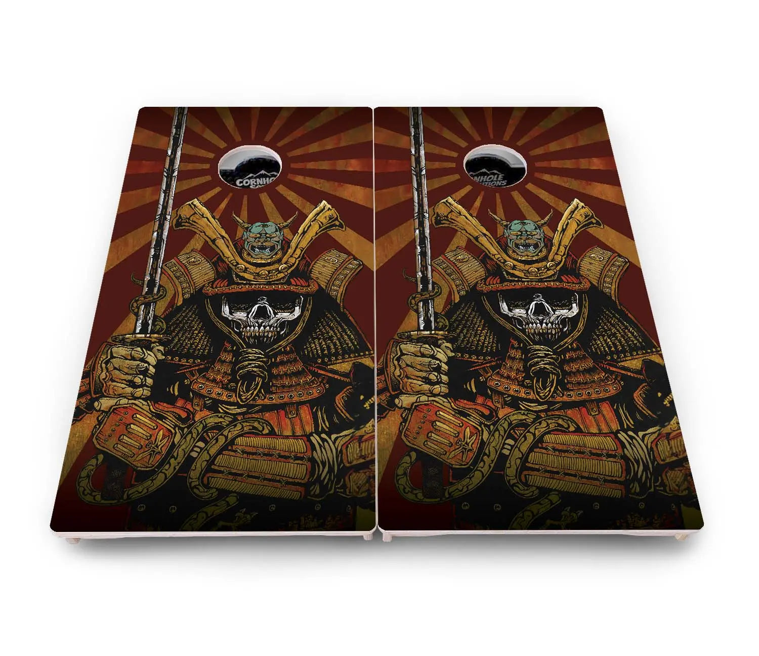 Artist Series Cornhole Boards - Pro Solution Lite Series by Cornhole Solutions, custom cornhole board detail photo 7