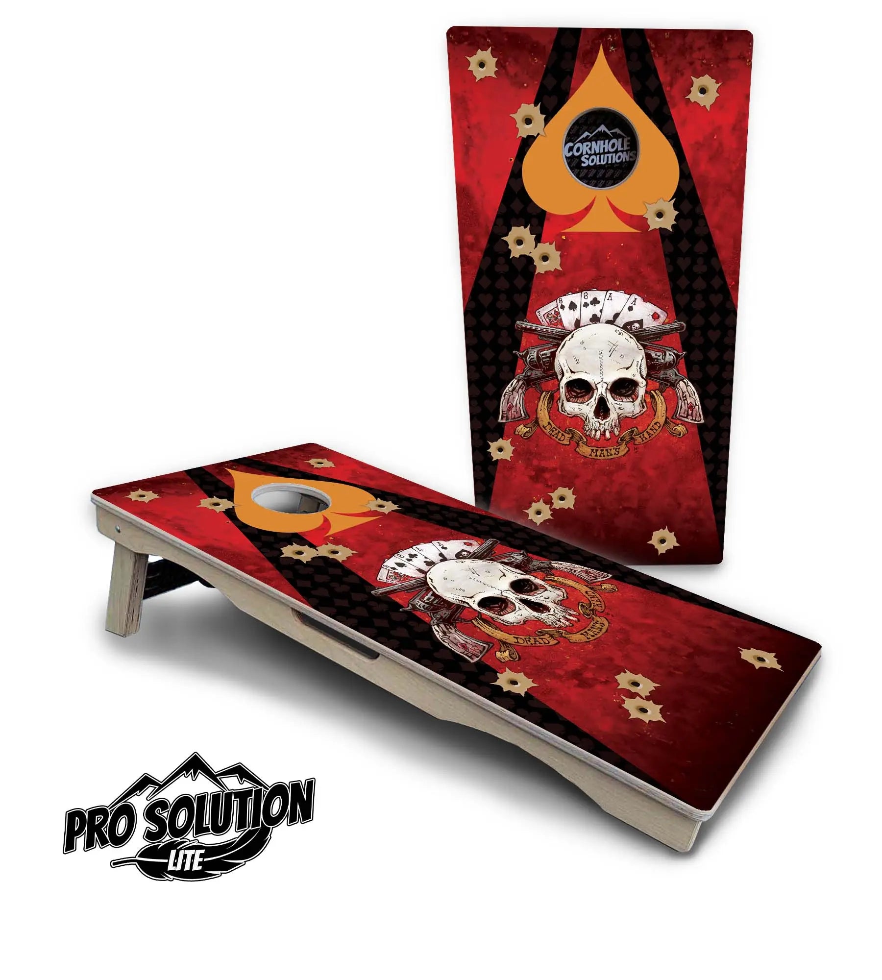Artist Series Cornhole Boards - Pro Solution Lite Series by Cornhole Solutions, custom cornhole board detail photo 10