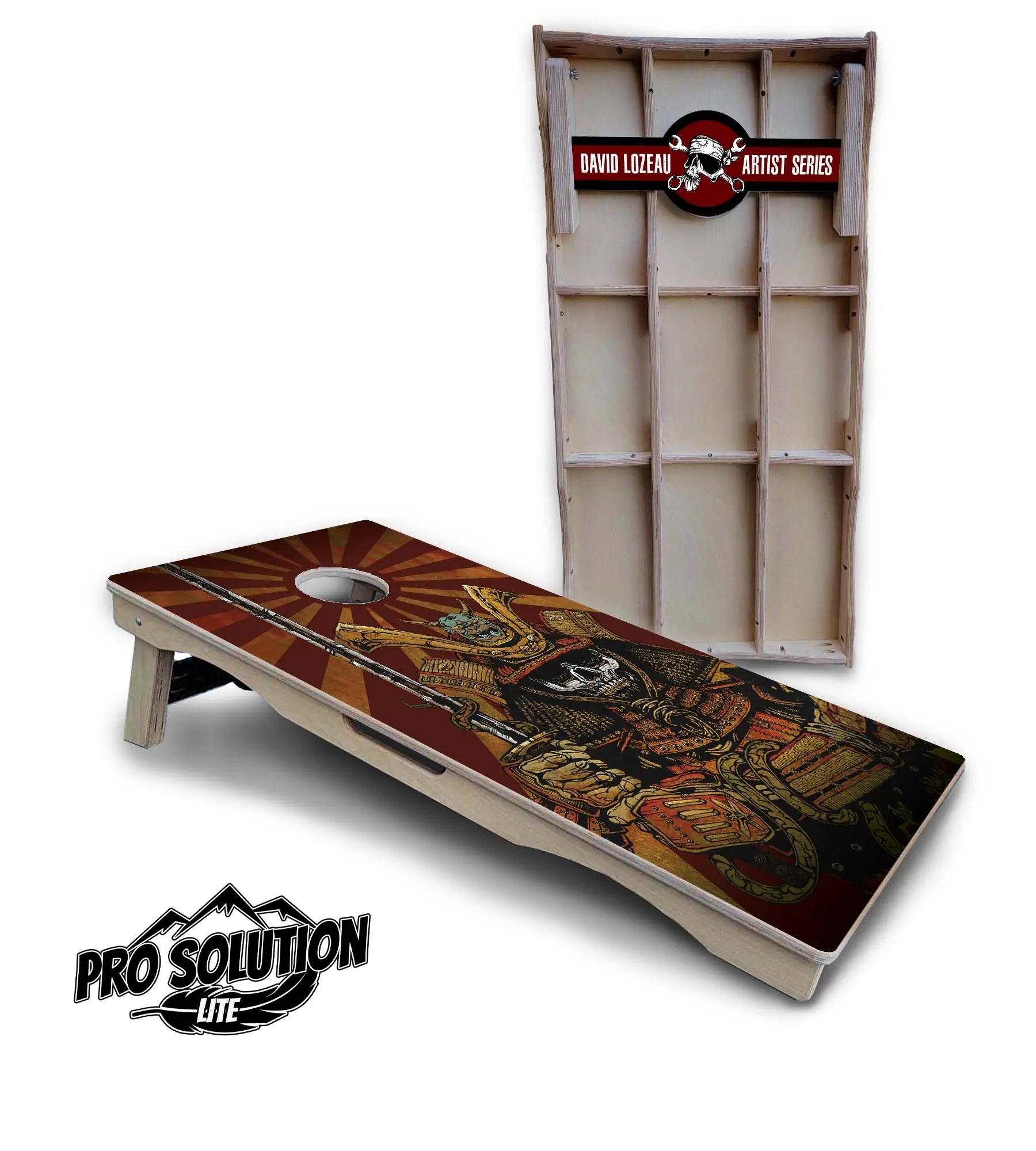 Artist Series Cornhole Boards - Pro Solution Lite Series by Cornhole Solutions, custom cornhole board detail photo 19