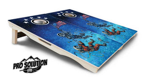 Artist Series Cornhole Boards - Pro Solution Lite Series by Cornhole Solutions, custom cornhole board detail photo 25