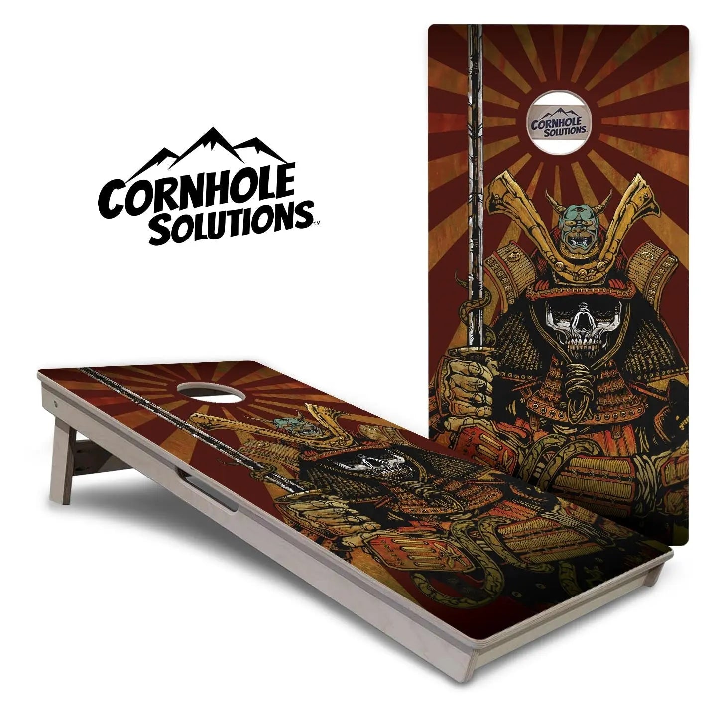 Artist Series Cornhole Boards - Professional Tournament Series - Samurai Cornhole Solutions