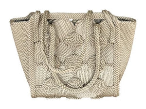 A-Series Woven Rope Purse handwoven rope bag by Nomadic State of Mind, view 2