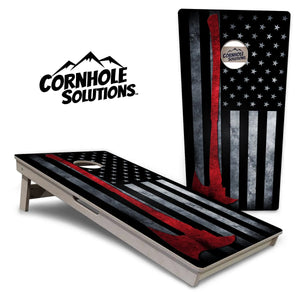 Axe Flag Cornhole Boards - Professional Tournament Series Cornhole Solutions