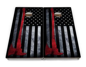 Axe Flag Cornhole Boards - Professional Tournament Series Cornhole Solutions