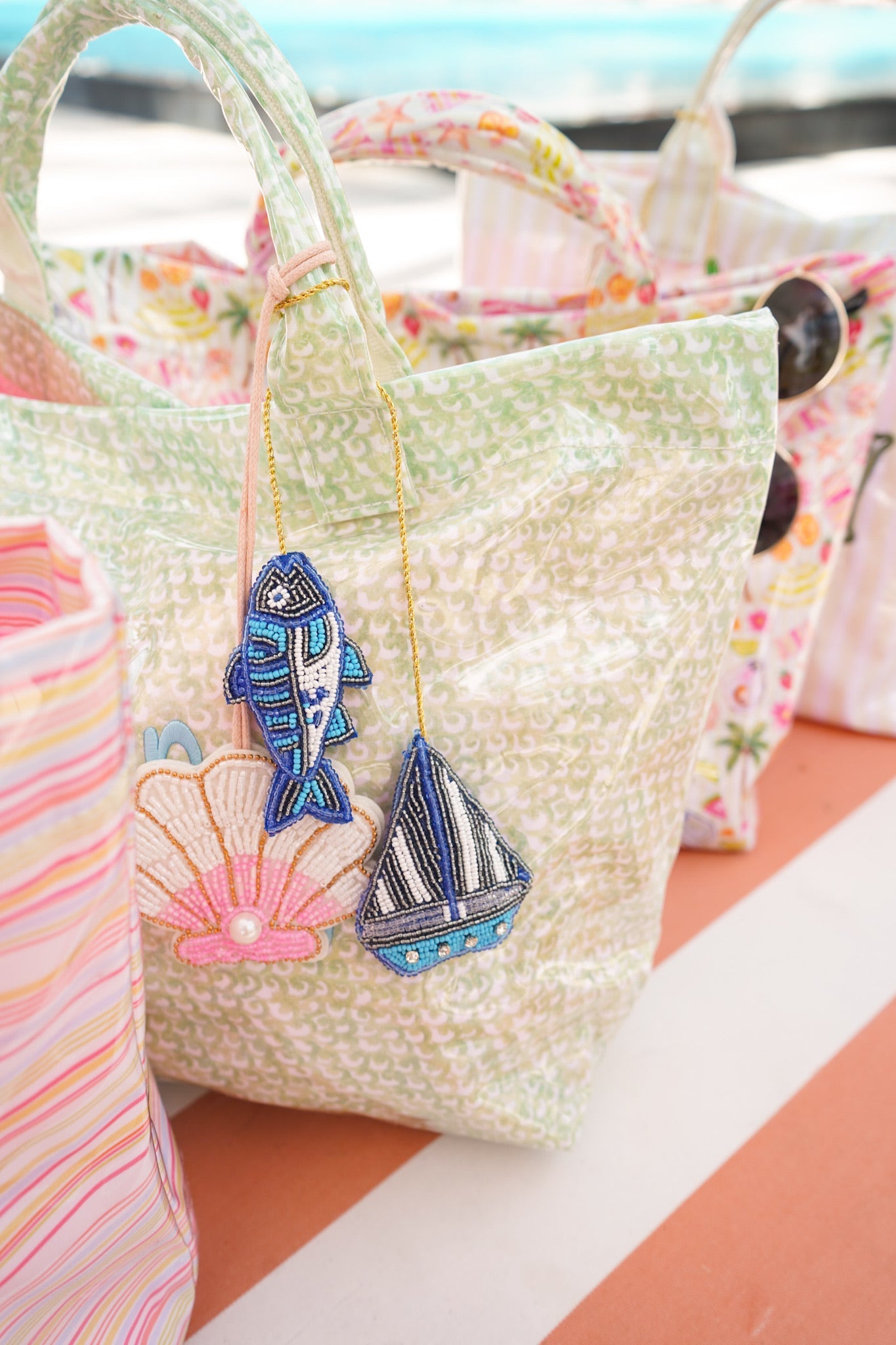 Cabana Clear Coat Tote