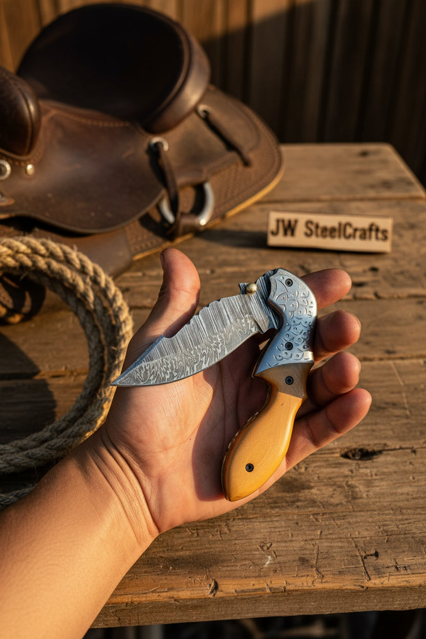 Honeywood Hawkbill Folder Knife product detail, view 3