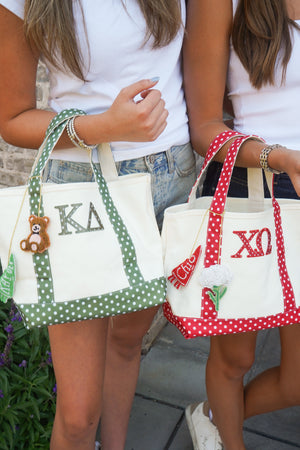 Sorority Greek Beaded Bag Charms by KenzKustomz product view 8