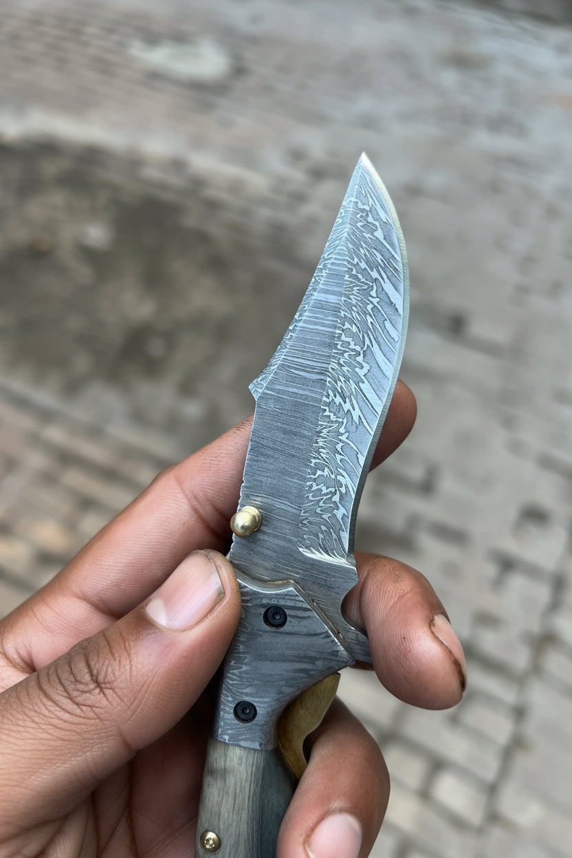 Jadeline Damascus Folder product detail, view 9