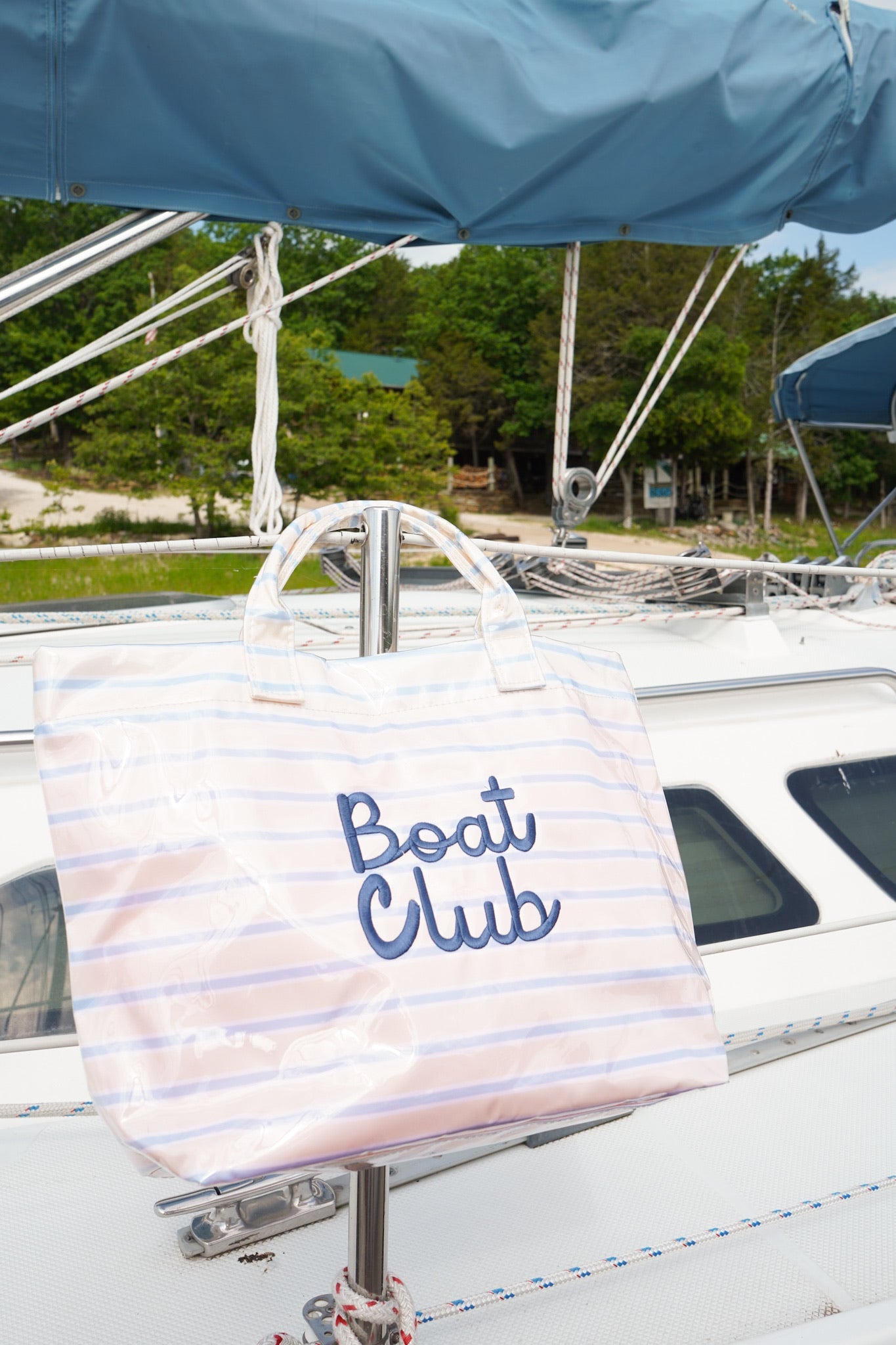 Cabana Clear Coat Tote