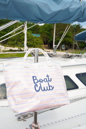 Cabana Clear Coat Tote