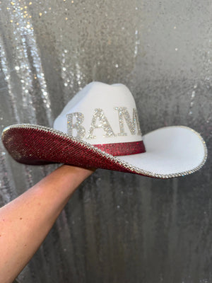 BAMA Hat by Rhinestone Cowgirl, Southern lifestyle apparel detail photo 4