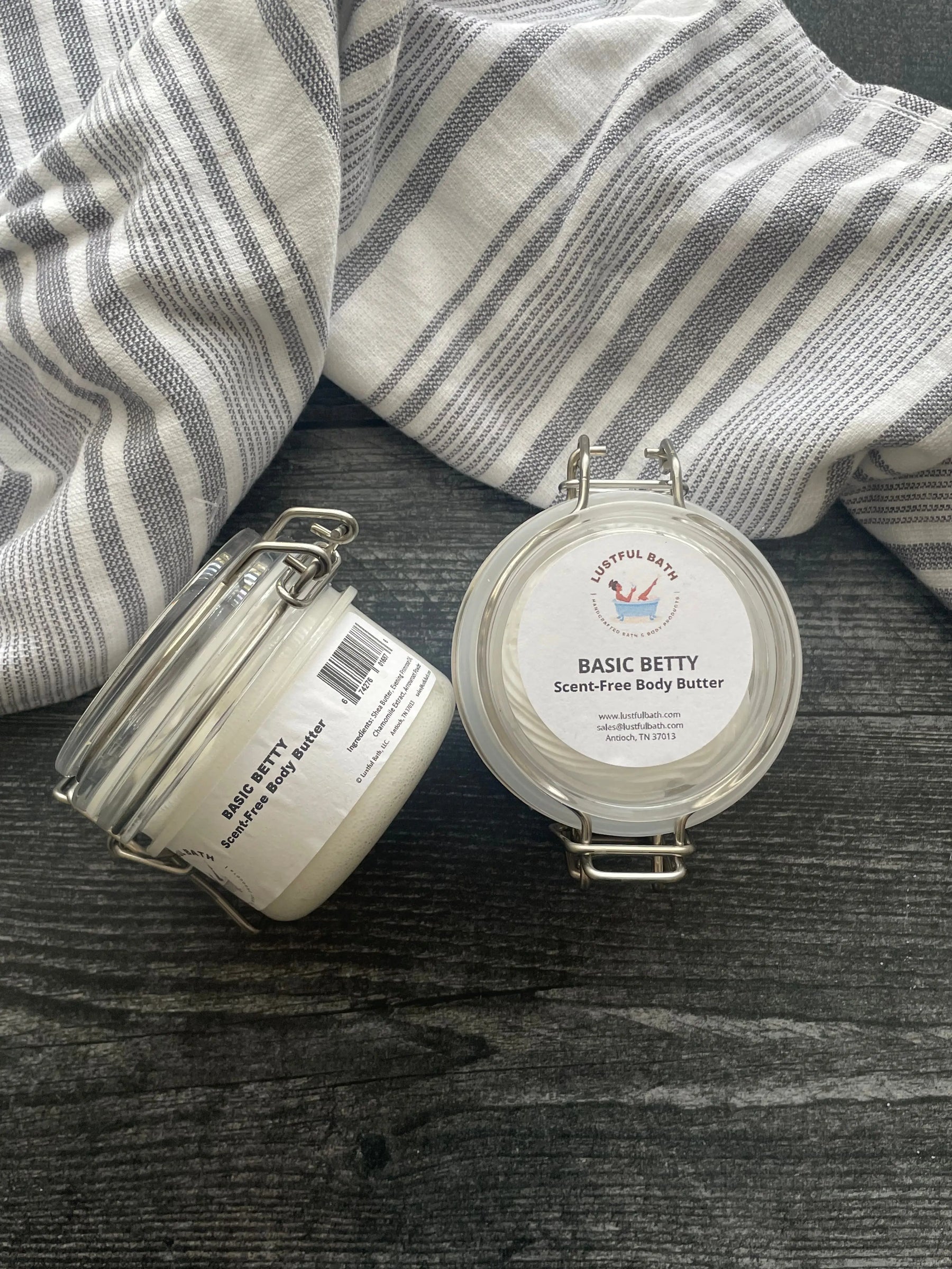 Basic Betty Body Butter by Lustful Bath, LLC, natural skincare detail photo 2