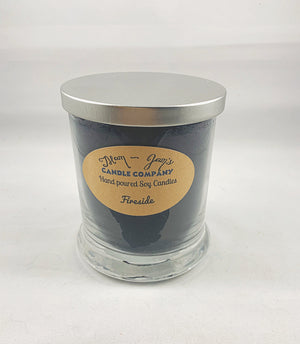 Fireside Soy Candle – Warm & Smoky Wood Scent | Mam Jam’s