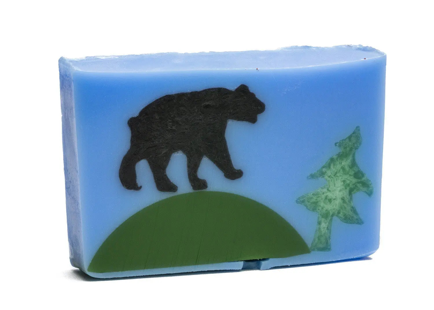 Bear Soap Slice 5.5 Oz. by Essential Journeys, natural skincare main product photo
