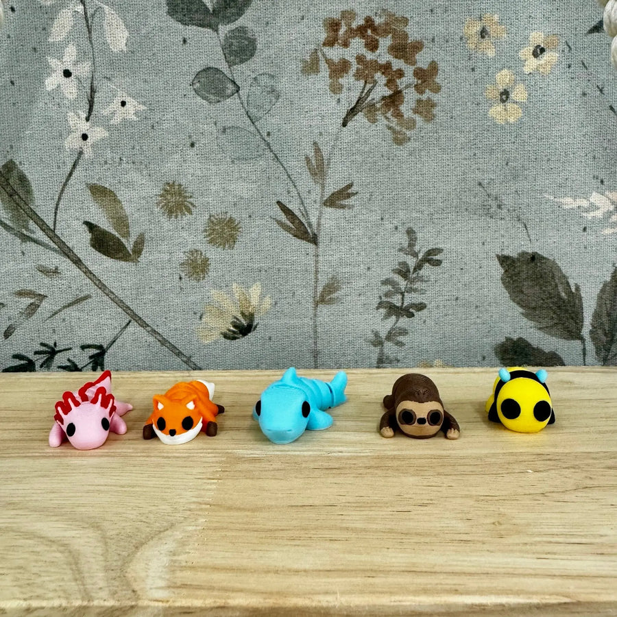 Best Seller Mini Fidget Toy Bundle | 3D Printed Animal Sensory Toys