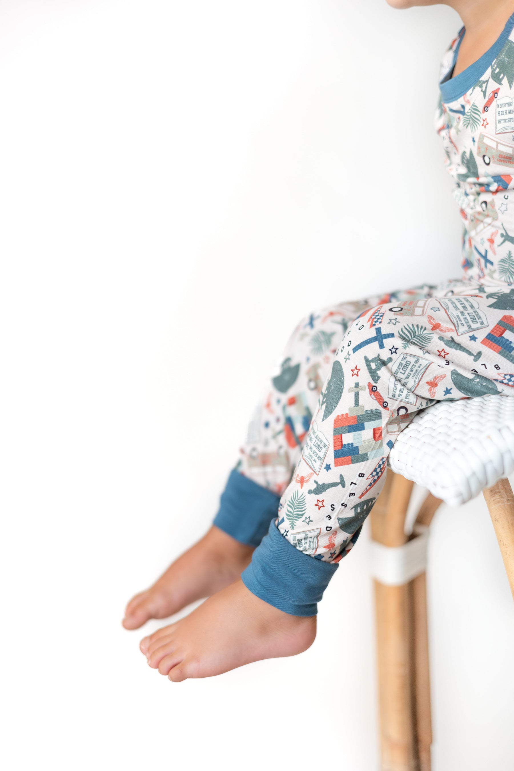 Child of God Pajamas | Two Piece Pajama Set by Boosh Baby image 3