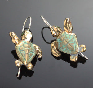 Bronze Loggerhead Earrings – BRE1013