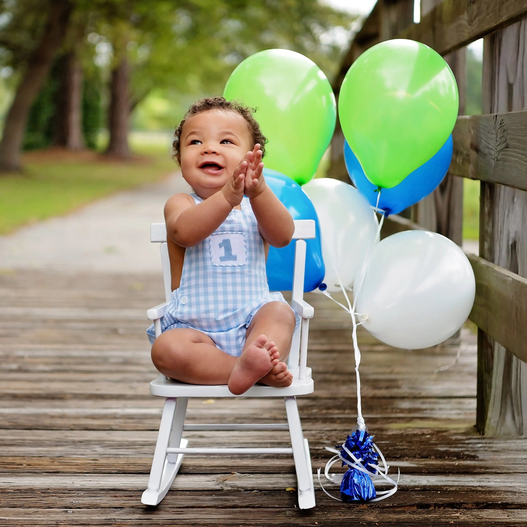 Baby Boy First Birthday Outfit – Smocked