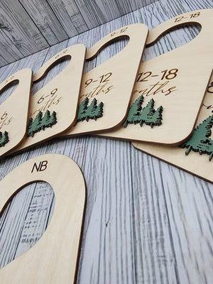 Baby Closet Dividers by EverLee Creations, children's boutique clothing detail photo 5