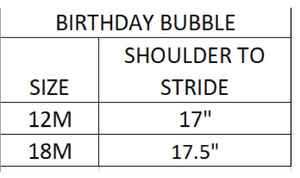 Baby Girl Smocked First Birthday Bubble by Seven Lantern Lane, children's boutique clothing detail photo 12