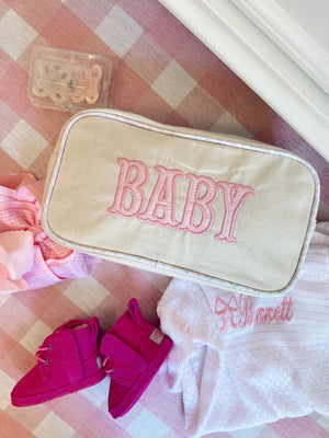 Baby - Large Canvas Bag by KenzKustomz, handmade leather goods detail photo 4