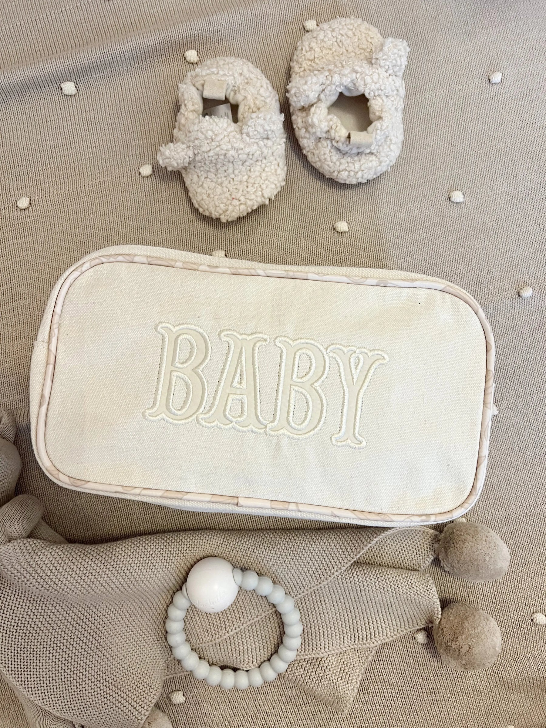 Baby - Large Canvas Bag by KenzKustomz, handmade leather goods detail photo 5