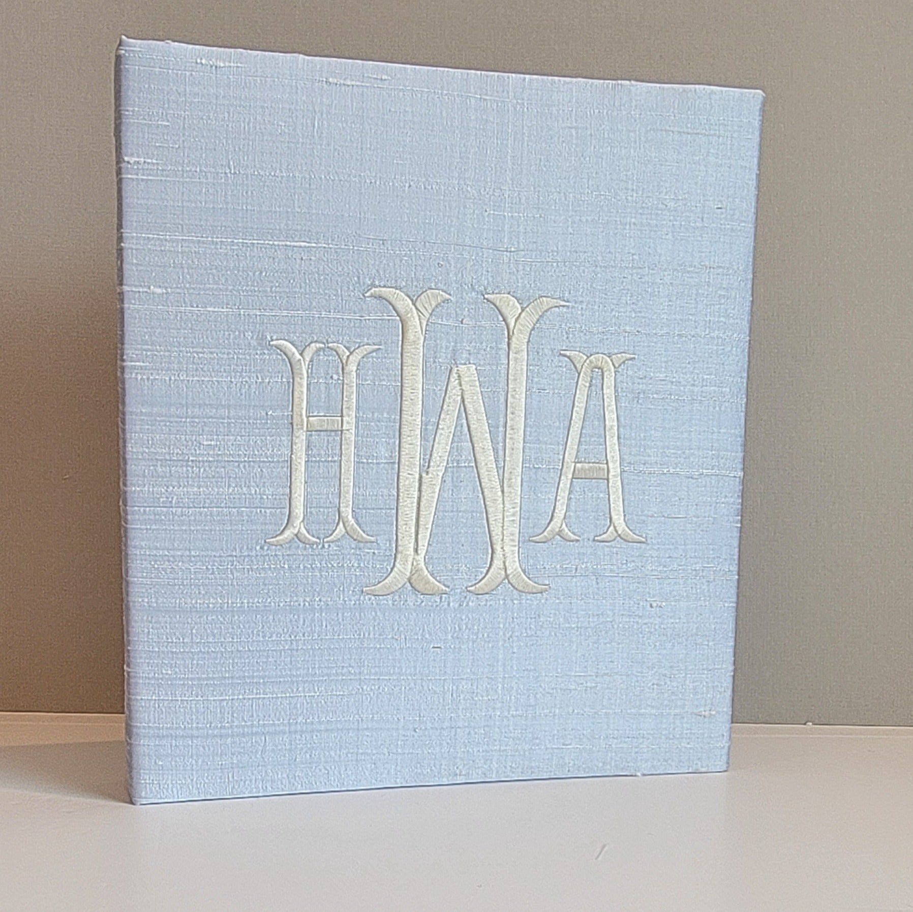 Baby Memory Book - Blue Silk (w/o Bow) by AP Creations in Tuscaloosa, paper gift detail photo 10