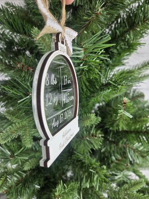 Baby's First Christmas Ornament by EverLee Creations, Southern home decor detail photo 8