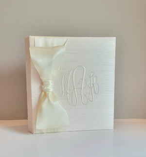Baby Memory Book - Ballerina Silk (w/ SATIN Bow) by AP Creations in Tuscaloosa, paper gift detail photo 5
