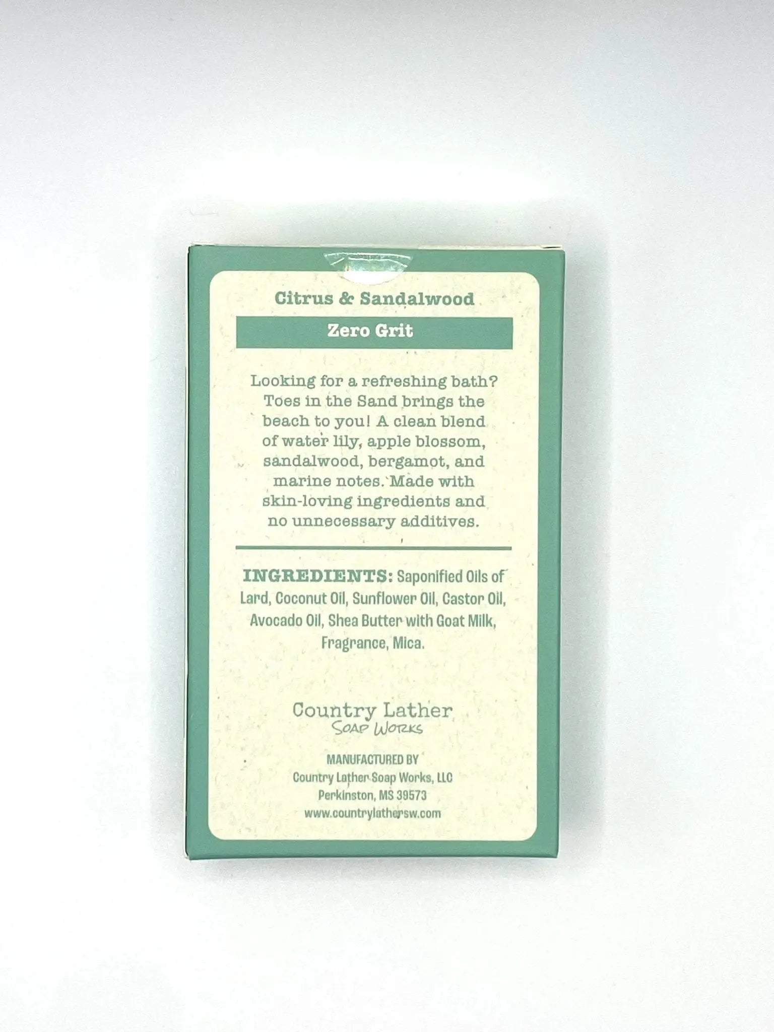 Barefoot and Balanced Soap Bar Bundle by Country Lather Soap Works, natural skincare detail photo 6
