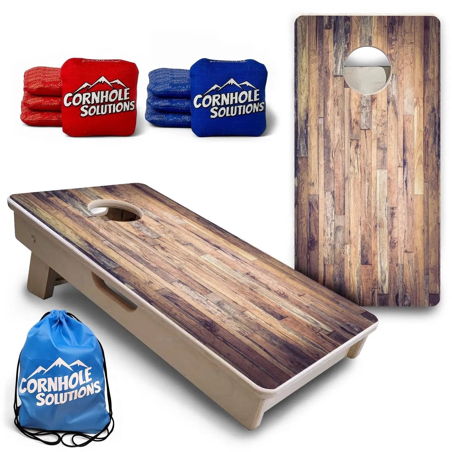 Barnwood Planks - Mini or Vacation Sized Cornhole Boards Cornhole Solutions