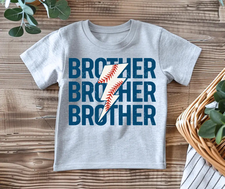 Baseball Brother by Southern Backroad Tees LLC, graphic tee main product photo