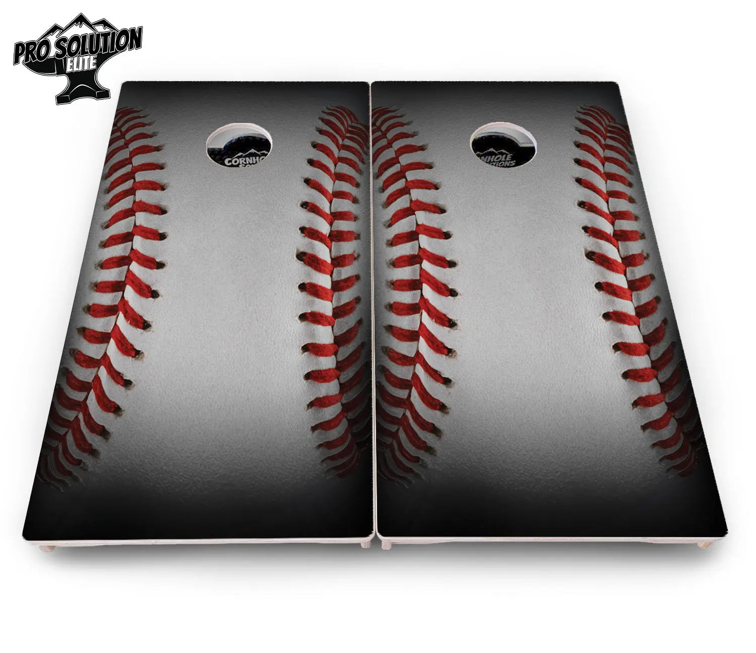 Baseball Cornhole Boards - Pro Solution Elite Series by Cornhole Solutions, custom cornhole board detail photo 4