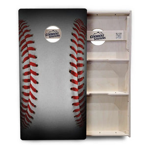 Baseball Cornhole Boards - Professional Tournament Series by Cornhole Solutions, custom cornhole board detail photo 4