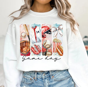 Baseball Game Day Shirt by Southern Backroad Tees LLC, Southern lifestyle apparel detail photo 2