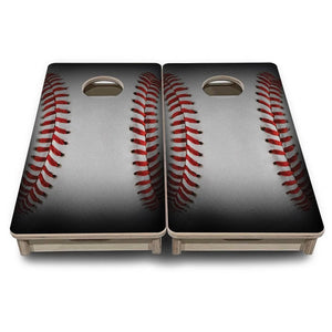 Baseball - Mini or Vacation Size Cornhole Boards by Cornhole Solutions, custom cornhole board detail photo 2