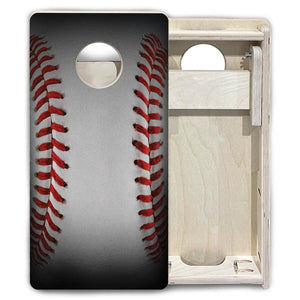 Baseball - Mini or Vacation Size Cornhole Boards by Cornhole Solutions, custom cornhole board detail photo 6